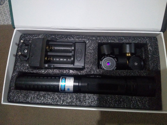 Laser azul 450 Nm super potente
