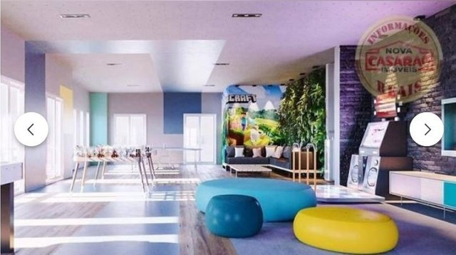 Apartamento com 2 dormitórios à venda, 70 m² por R$ 350.000 - Mirim - Praia Grande/SP - Foto 8