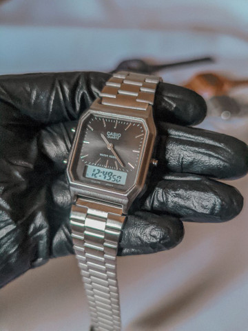 Casio Vintage prata