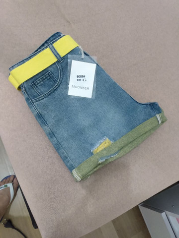 Shorts Jeans Novo
