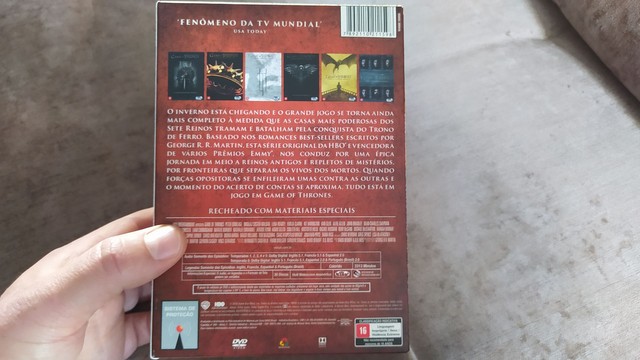 DVD Game of Thrones 1 a 6 temporada - Foto 3