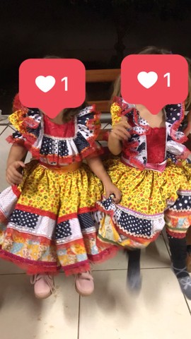 Vestido para festa Junina