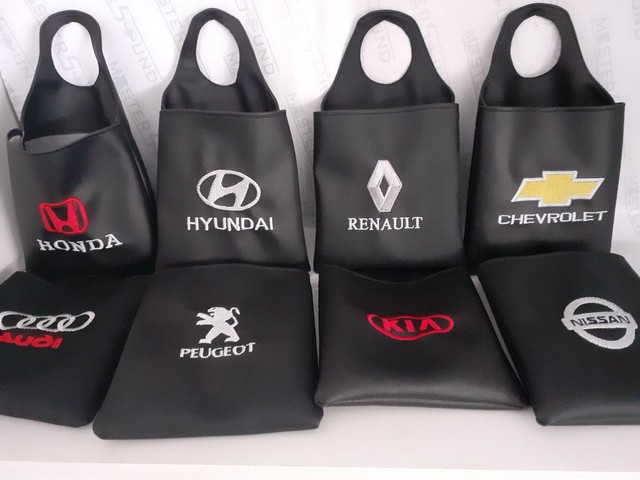 Lixeiras para carros. Laváveis, personalizadas todas marcas.(unidade). Novas. - Foto 4