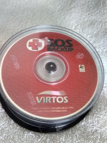 Cds virgens SOS Virtos + porta cds de tubo 28 cds   - Foto 3