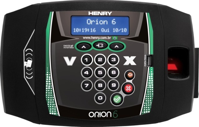 Relógio Ponto Henry Orion 6