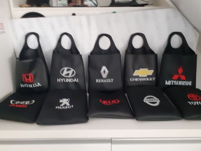 Lixeiras para carros. Laváveis, personalizadas todas marcas.(unidade). Novas. - Foto 2