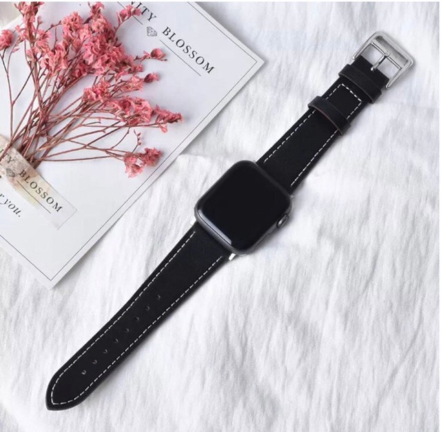 Pulseira couro 42/44/45mm Black Friday  - Foto 3