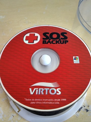 Cds virgens SOS Virtos + porta cds de tubo 28 cds   - Foto 5