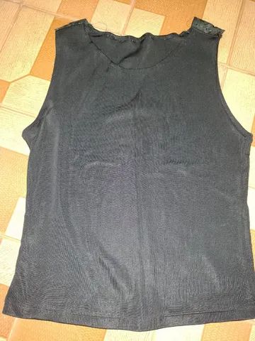 Blusa básica preta - Foto 3