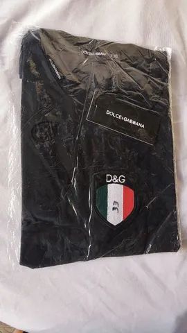 Camisa D e G preta G peruana 