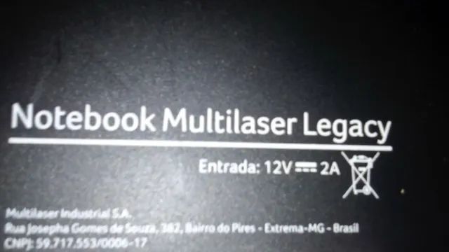 carcaça notbook acer multilaser carregador bateria tela - Foto 5