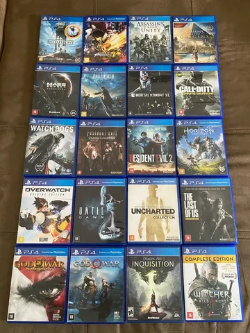 Jogos Ps4 - Fifa 22 - Gta V - Cyber Punk - Call of Duty - God Of War /  Midia Fisica - Semi Novo