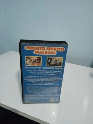 Projeto secreto macacos Vhs original  - Foto 2