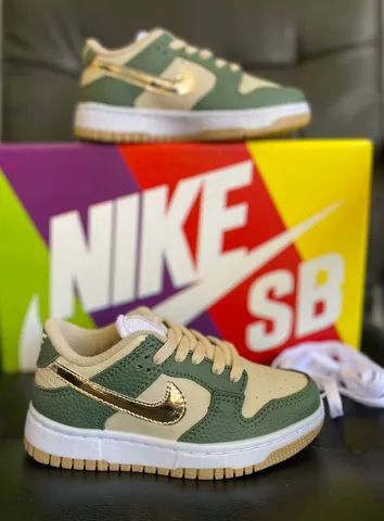 Tênis Infantil Nike Dunk ( 26 ao 33 ) -- 4 Cores Disponíveis  - Foto 2