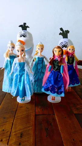 Boneca Anna Frozen 2 Disney - 30 Cm - Vestido Encantado
