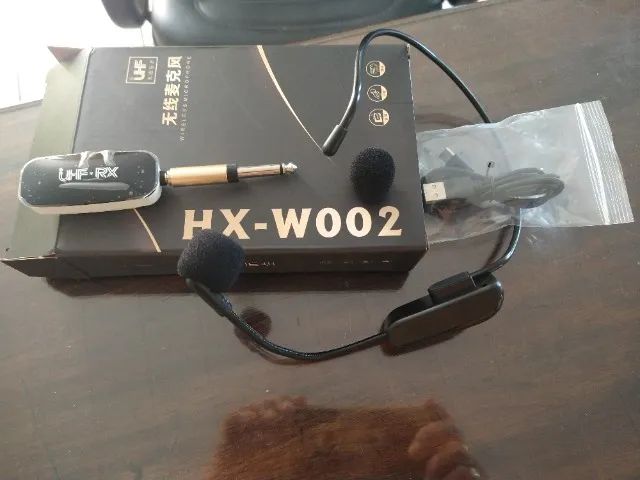 queima de preço, microfone uhf, wireless microfone, novo. - Foto 2
