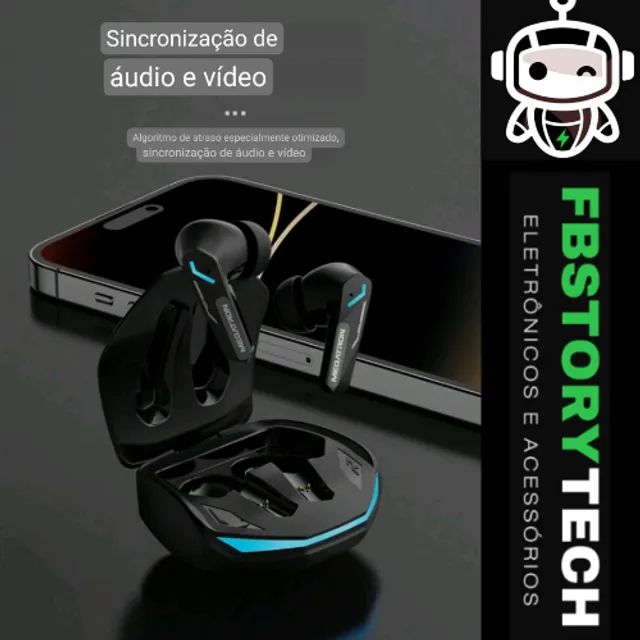 Fones Bluetooth Sem Fio Gamer Original  - Foto 4