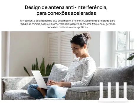 Roteador HUAWEI AX2S, Wi-Fi 6 5 e 2.4 GHz, 4 Antenas, Rede Mesh, Wi-Fi com mapa de calor - Foto 6
