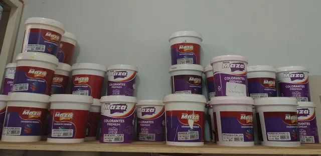 Corantes de tintas 900ml diversas cores 