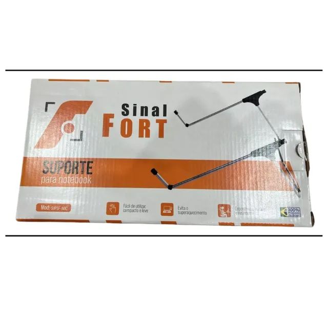 Suporte Ergonômico Para Notebook Aço Cromado - Laptop - Foto 2