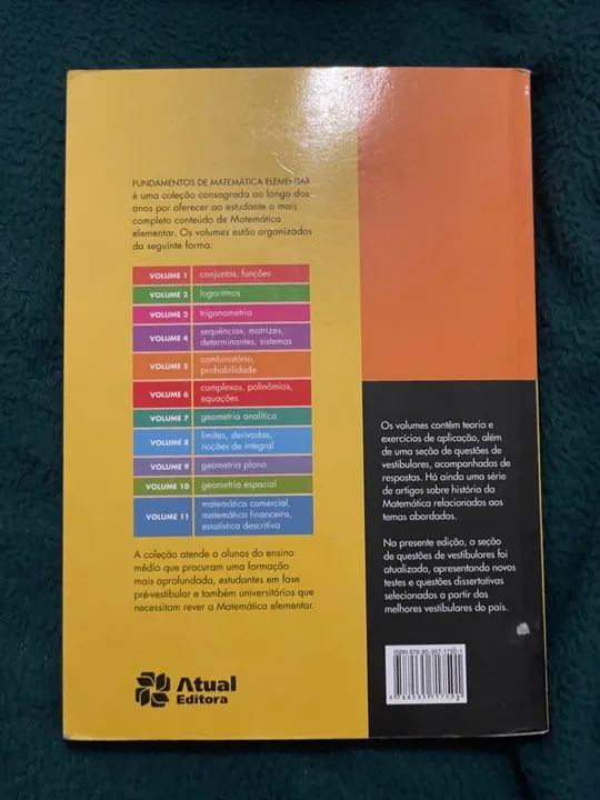 Fundamentos da Matemática - vol 5 - Foto 2