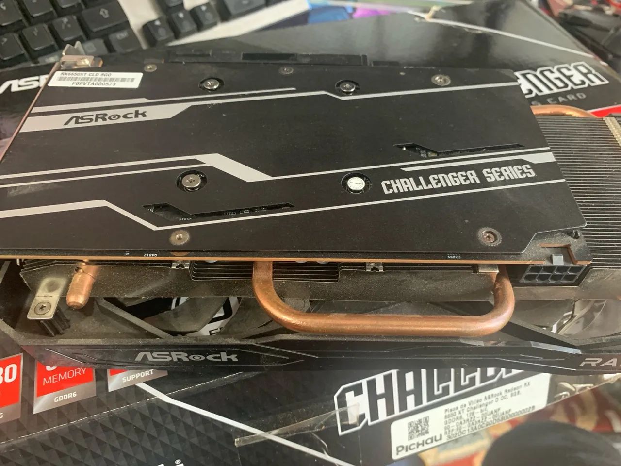Placa de Vídeo ASRock Radeon RX 6650 Challenger - Foto 3