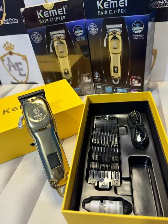 Máquina cabelo kemei - Foto 2