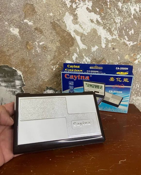 ANTIGA CALCULADORA CAYINA CA 2000H | ANTIGUIDADE  - Foto 2