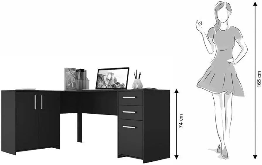 Mesa de Canto para Escritório  - Foto 2