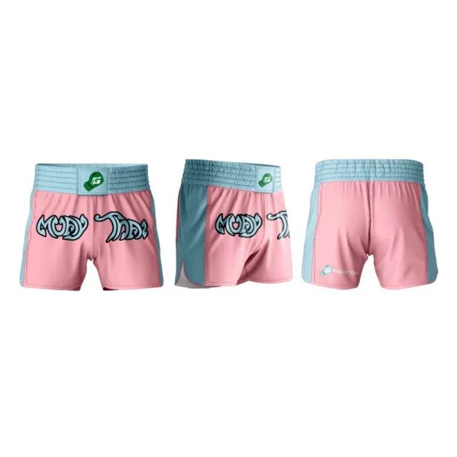 Short Muay Thai Bermuda Calção Tailandês Gfighter Kickboxing - Foto 3