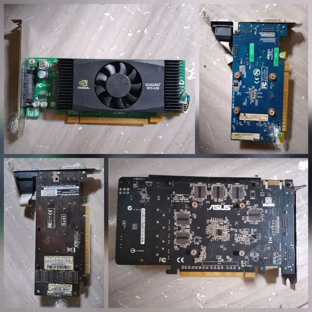 Placas de vídeo (pra conserto ou retirada de peças) - Foto 4