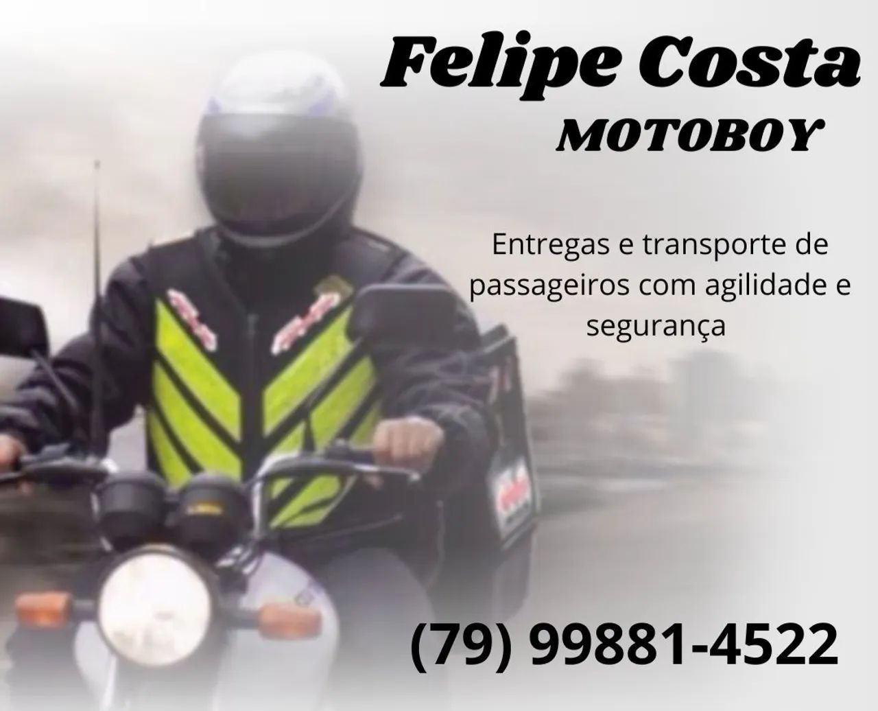 Motoboy Disponivel Apenas Delivery No Momento 