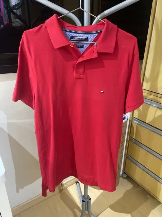 Camisa Polo Vermelha
