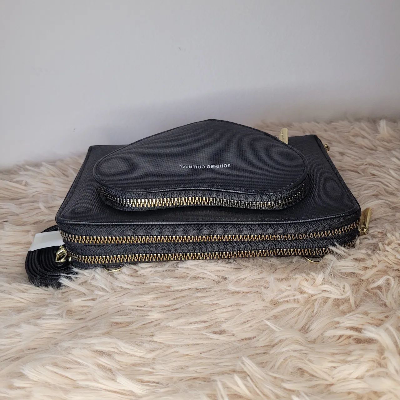 PROMOÇÃO Bolsa pequena retangular preto - Foto 5