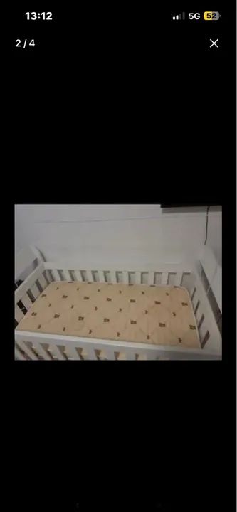 Berço branco  - Foto 4