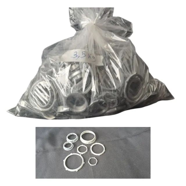 Lote  280 Unidute Reto 1   E 3/4  Polegada  E  Anéis - Foto 2