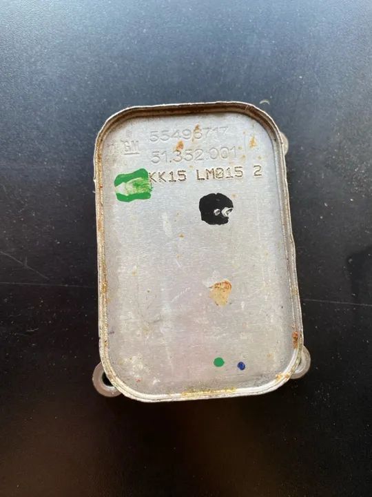 Trocador De Calor Óleo Motor Chevrolet Ônix 1.0 3cc Original 