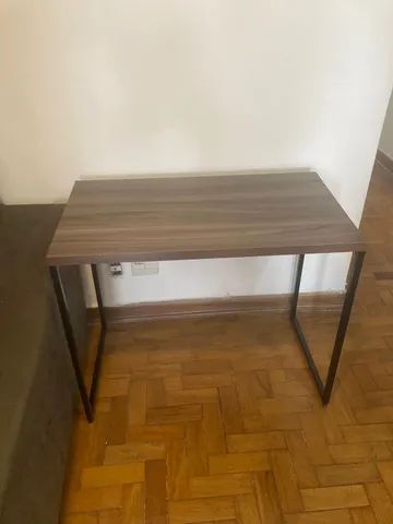 Mesa de Escritório Studio Nogal 90 cm