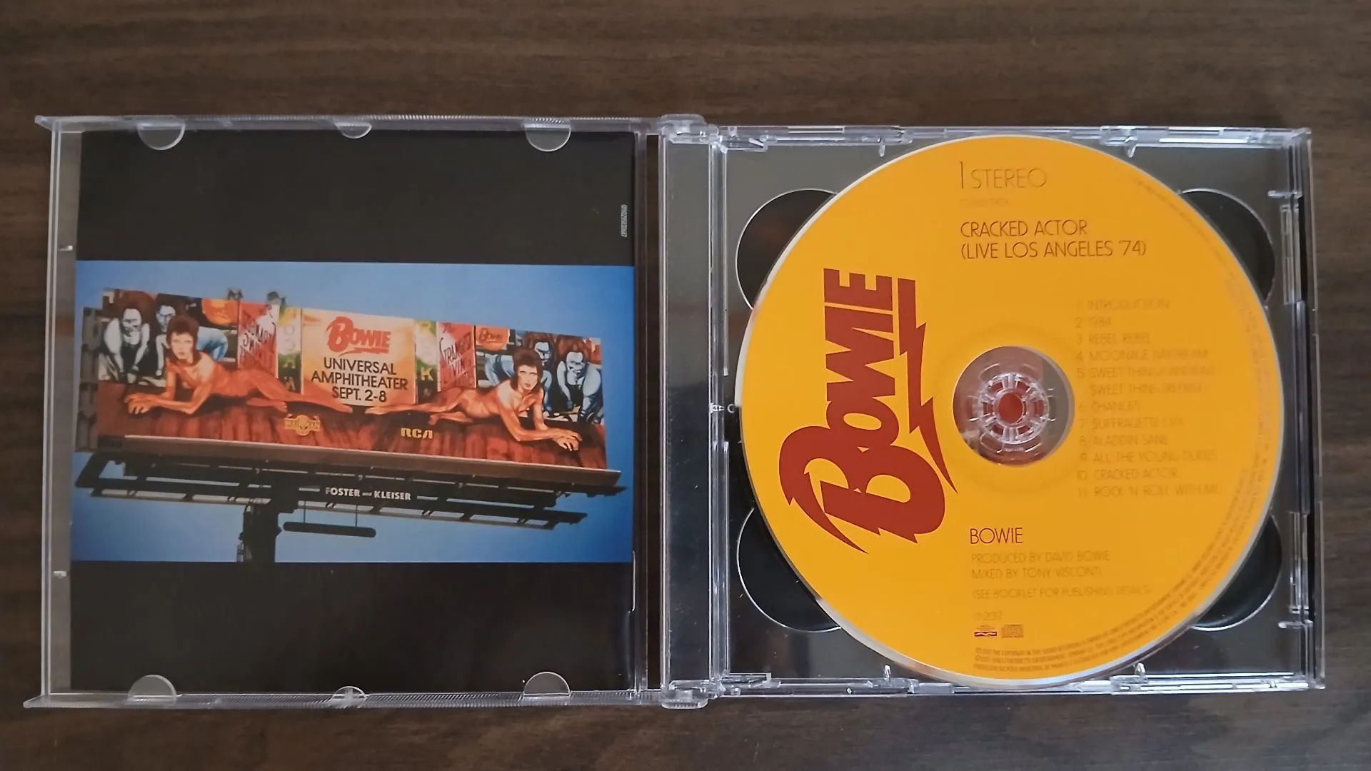 CD David Bowie - Cracked Actor (Live Los Angeles 74) Duplo - Foto 3