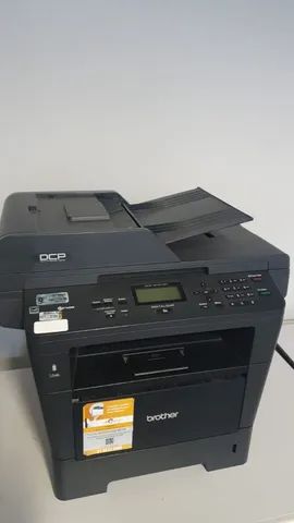 Multifuncional Brother DCP-8712 (impressão/xerox/digitalização/WIFI) Rede, ADF, Duplex