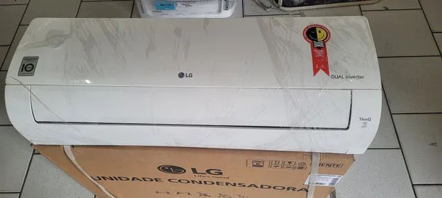ar condicionado 9 mil btus lg dual inverter novo - Foto 2