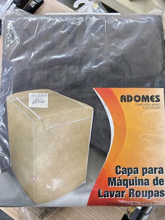 Capa para Máquina de Lavar 10kg - 12kg - Impermeável