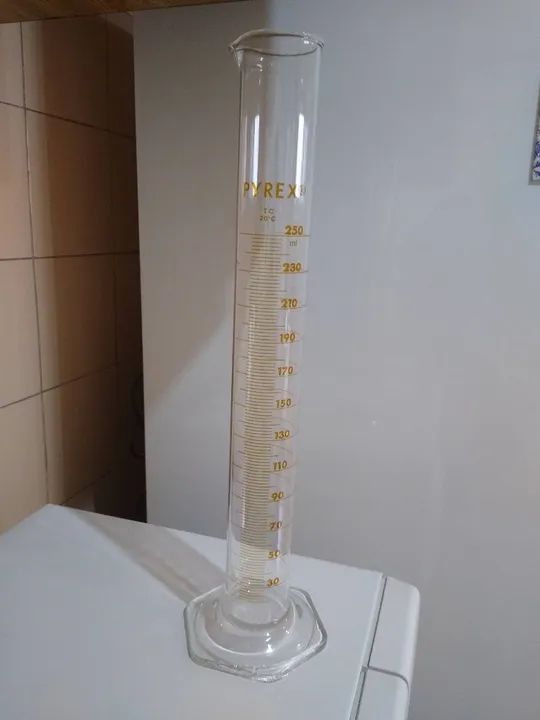 Proveta de vidro Pyrex 250ml