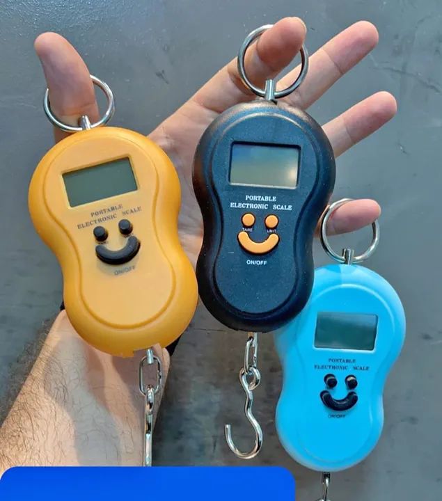 Balança Suspensa Gancho Portátil Visor Digital Pesa Até 50kg