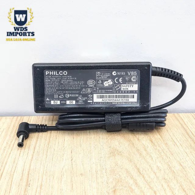 Fonte Carregador Notebook Philco 19V 3,42A