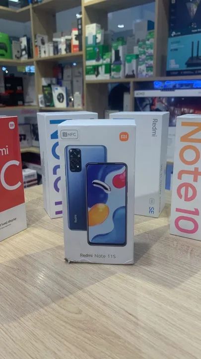 Smartphone Redmi Note 11S 64GB/6GB Ram Gray - Loja Física - Parcelamos sem Juros