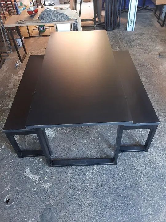 Mesa de jantar industrial - Foto 2