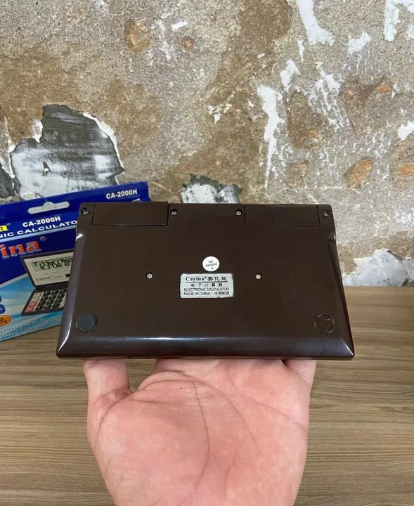 ANTIGA CALCULADORA CAYINA CA 2000H | ANTIGUIDADE  - Foto 4