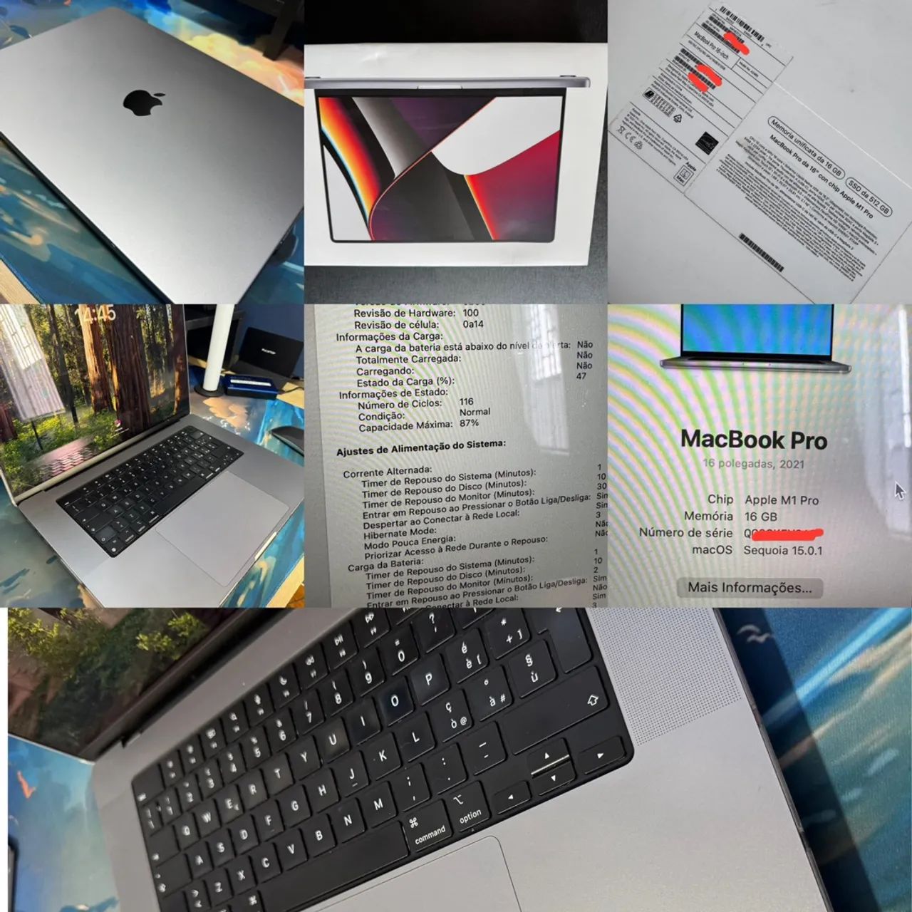 MacBook Pro M1 Pro (Late 2021) 16 Polegadas - Foto 6