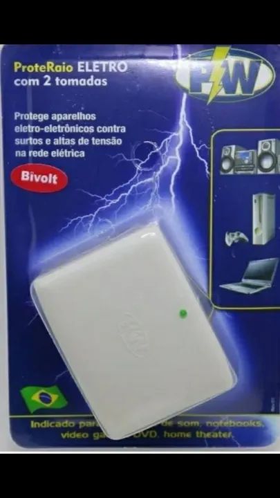 Protetor de Surto para Eletro portátil aceito cartão! - Foto 5